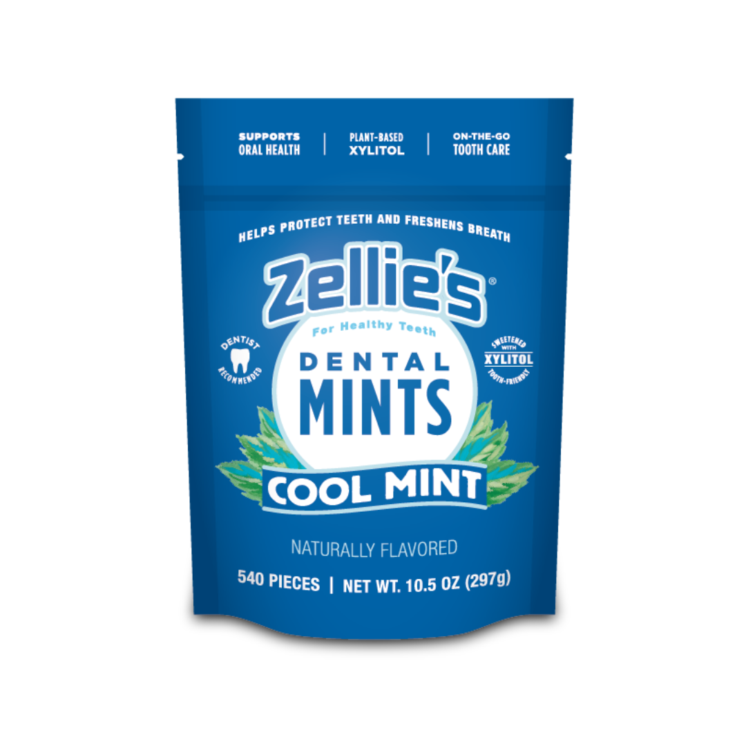 Zellie's Xylitol Dental Mints - Cool Mint 540ct Pouch